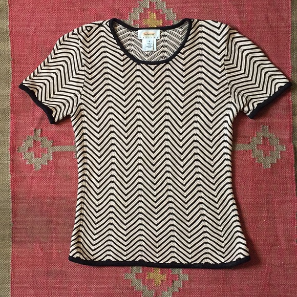 Striped Talbots Top - Picture 2 of 5